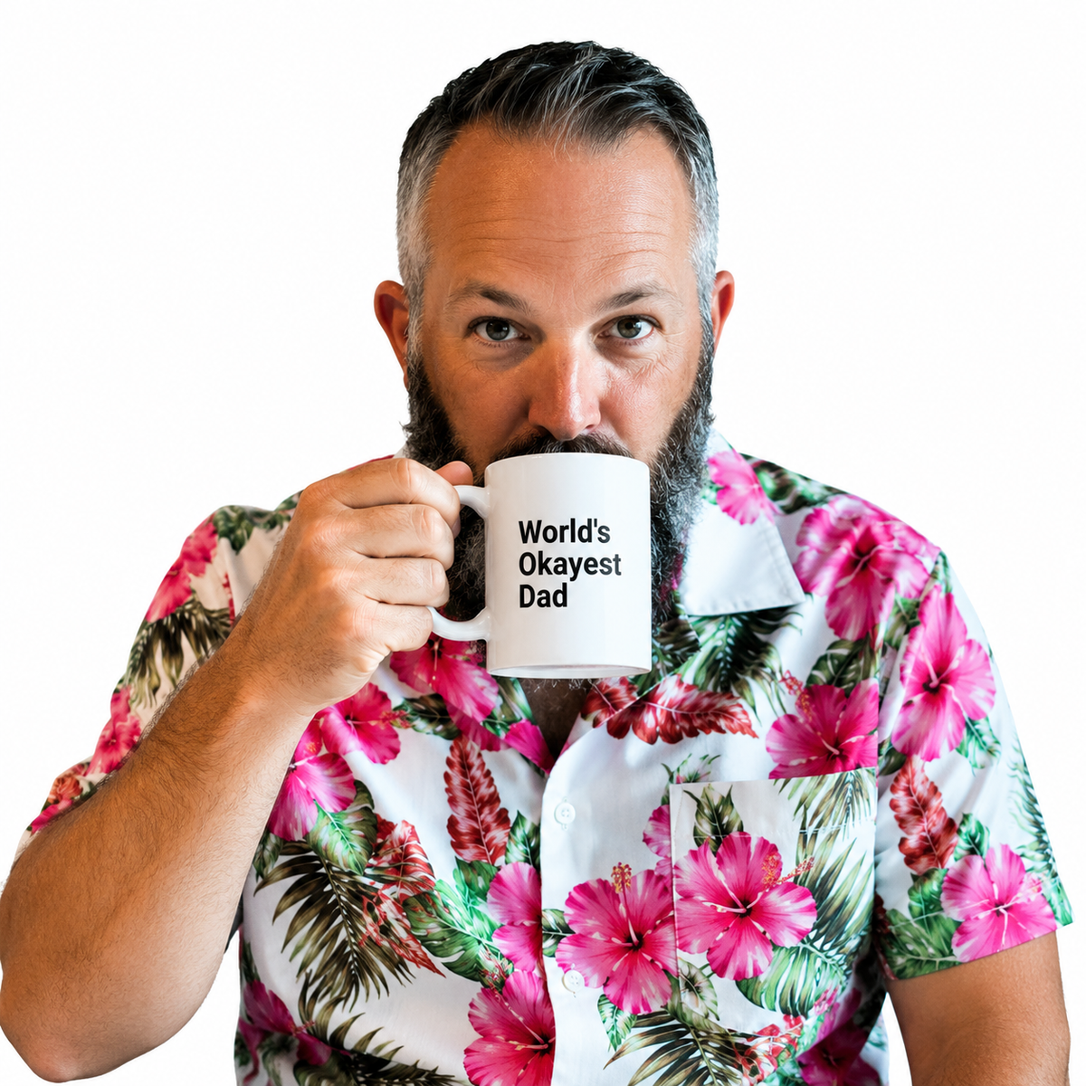 World’s Okayest Dad Mug